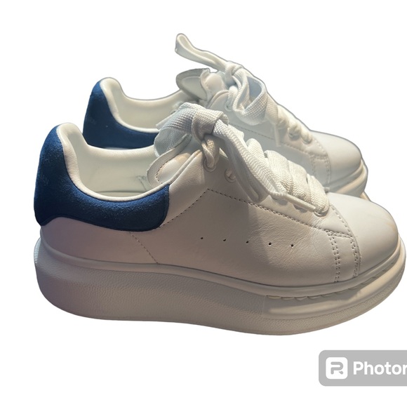 Kids Alexander McQueen oversized lace up sneakers - Picture 9 of 13